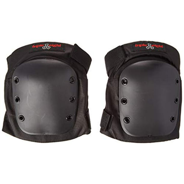 Triple Eight Street Knee Pads for Skateboarding and Roller Derby with Adjustable Straps 
